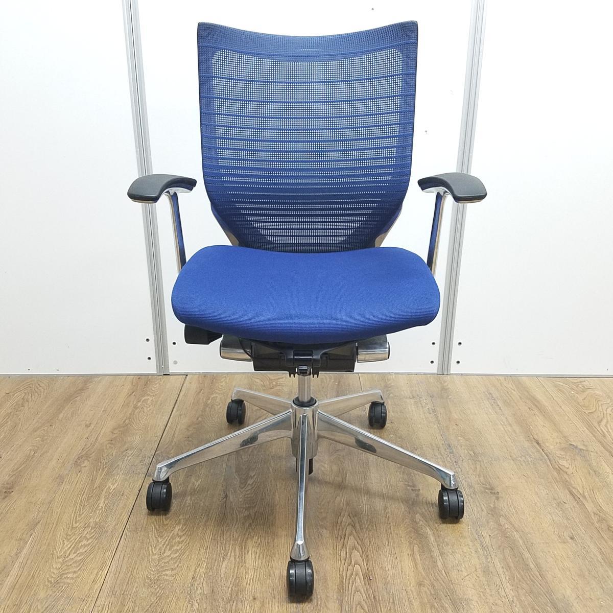 【人間工学に基づいた設計で自然な姿勢をサポート！】■オカムラ　バロンチェア　デザインアーム付　ミディアムブルー　グラデーションサポートメッシュ　■誰にでもベストなポジションが得られる先進設計！【在庫入替セール品！（本在庫限定価格）】
                        バロンチェア
                                    中古
            