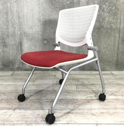 【中古】グラータチェア 8142WR オカムラ（okamura） ネスティングチェア