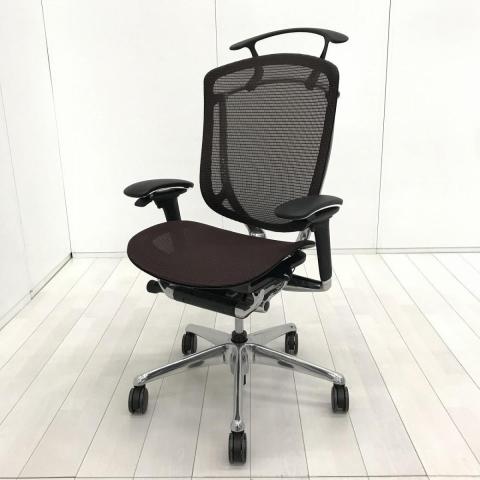 【中古】コンテッサ セコンダ CC82BR　FPG8 オカムラ（okamura） 肘付ハイバックチェア