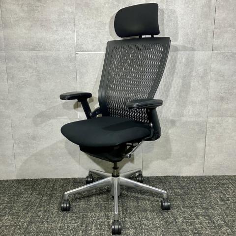 【中古】パルスチェア PA-300M ウチダ（UCHIDA) 肘付ハイバックチェア