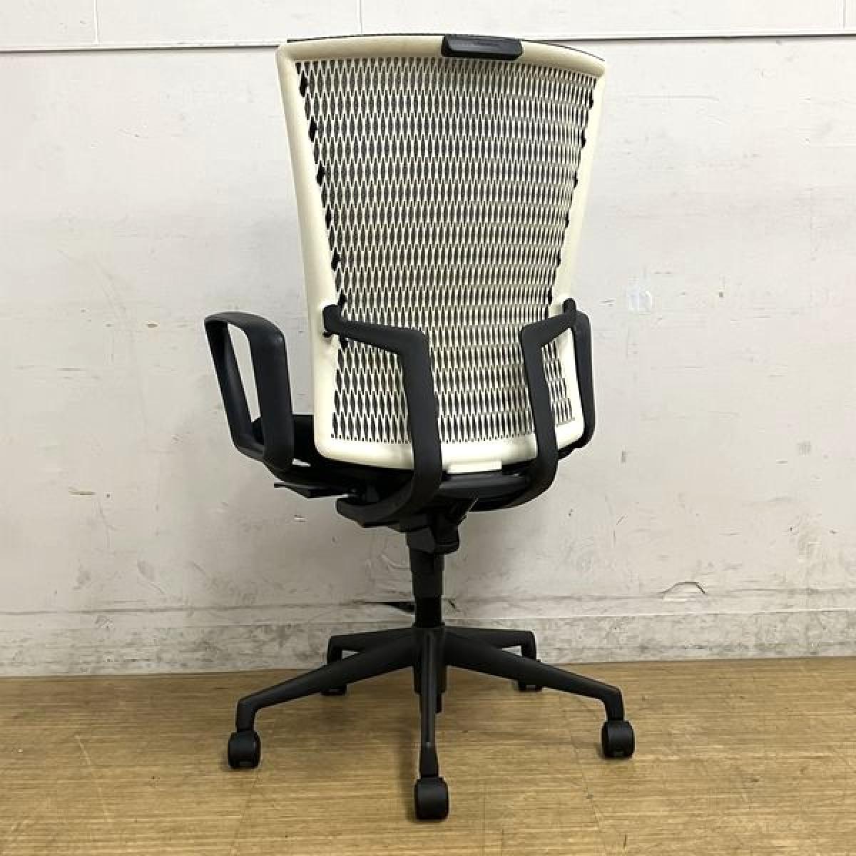 中古　良品　ウチダ　アクトディアチェア　オフィスチェア　デスクチェア　ガスチェア　ワークチェア　事務いす　ハイバック　リクラインニング角度　奥行調整　各1台　愛知県 一宮市 名古屋 稲沢 江南 岩倉 岐阜 羽島 各務ヶ原 三重 愛知 グッドプライス一宮 中古】アクトディアチェア ウチダ/UCHIDA 肘付ハイバックチェア 587680