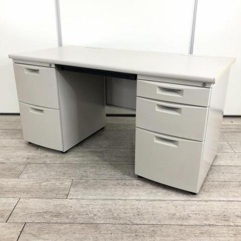 【中古】CZデスク CZN-147BAB-W7W7 イトーキ（ITOKI） 両袖机