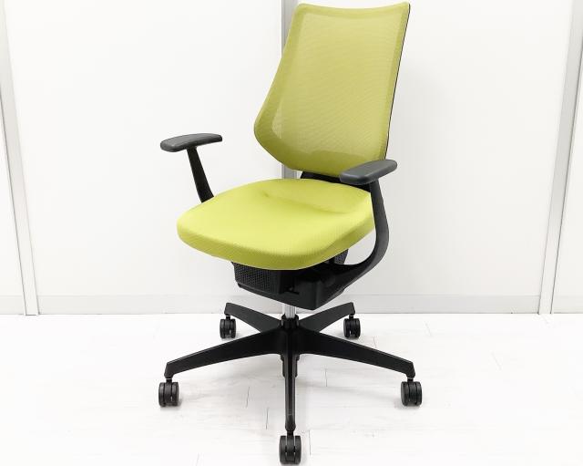 【中古】イング バーチカル 樹脂 CRS-G3402 E6 コクヨ（KOKUYO） 肘付ハイバックチェア