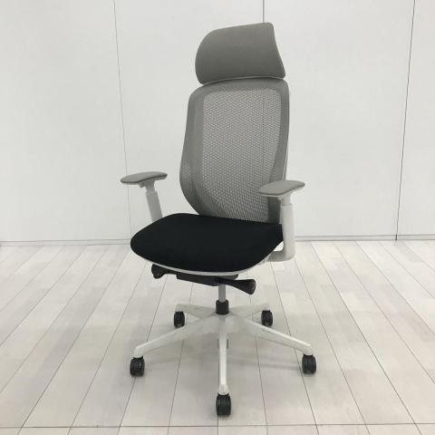 【中古】シルフィーメッシュ C635XW 2831 オカムラ（okamura） 肘付ハイバックチェア