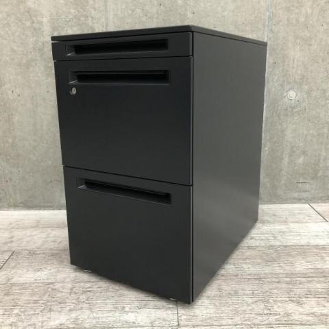 【中古】プロユニット  オカムラ（okamura） ワゴン3段