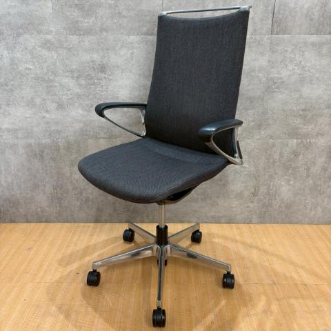 【中古】その他シリーズ モード オカムラ（okamura） 肘付ハイバックチェア