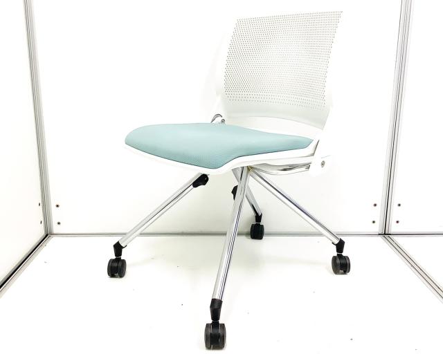 【中古】クリール 9317SR F002 オカムラ（okamura） ネスティングチェア