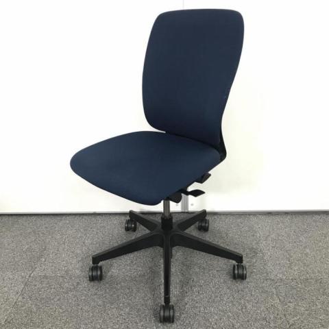 【中古】フルゴ KF-430GB-T1B2 イトーキ（ITOKI） 肘無ハイバックチェア