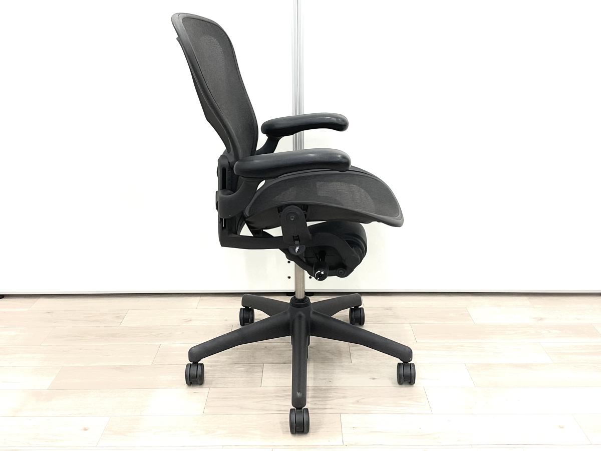 中古】アーロンチェア Herman Miller/ハーマンミラー 肘付ハイバック