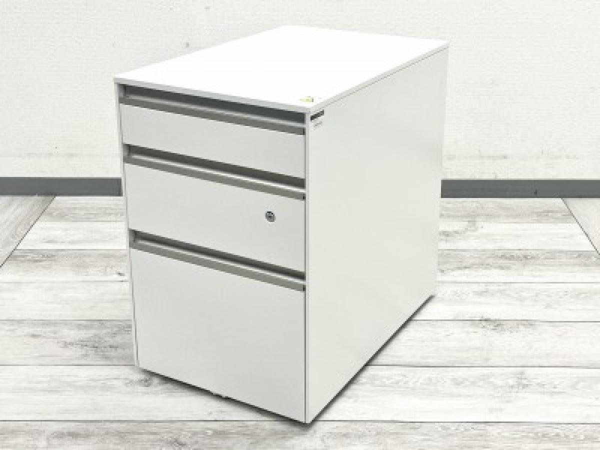 取引済 イナバ MBW40 中古 中古】インクルード JF-046MACB-W9 イトーキ/ITOKI ワゴン3段 587808