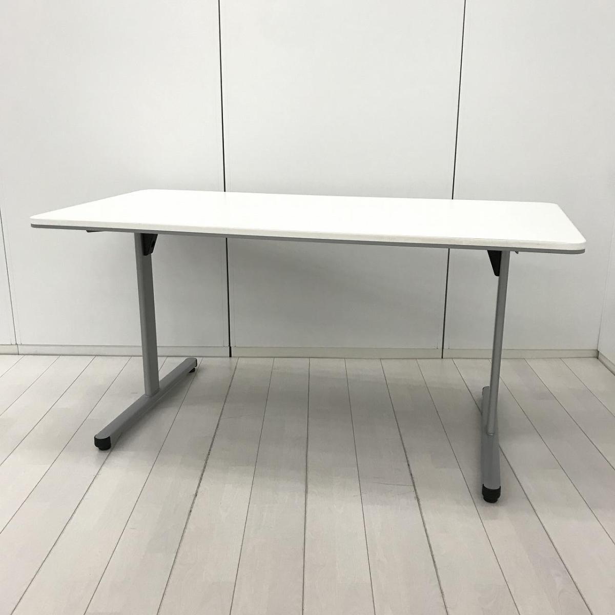 【ホワイトカラーで明るい空間を演出！】■コクヨ製　ミーティングテーブル　W1500×D750×H720mm　T字脚タイプ【KOKUYO　BT-500】
                        その他シリーズ
                                    中古
            