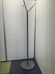 【来客用・個室用として便利に使えます！】■コートハンガー　ポールハンガー　シルバー　#名古屋#愛知#三重#豊田