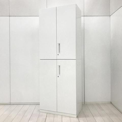 【中古】エディア BWUH-SU58SAWN ／ BWUH-SD58SAWN コクヨ（KOKUYO） ハイキャビネット／両開き＋両開き