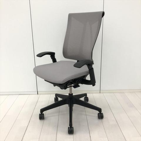 【中古】セレーオチェア KF-570JB1-TTW6 イトーキ（ITOKI） 肘付ハイバックチェア