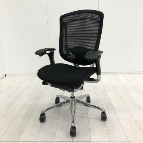 【中古】コンテッサチェア CM52AB　FBF1 オカムラ（okamura） 肘付ハイバックチェア