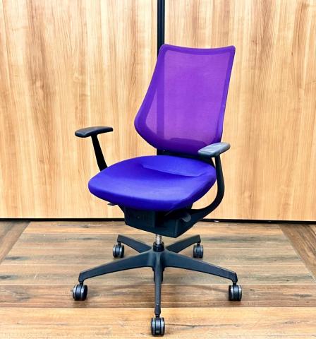 【中古】イング バーチカル 樹脂  コクヨ（KOKUYO） 肘付ハイバックチェア