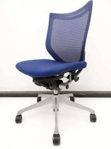 【中古】バロンチェア  オカムラ（okamura） 肘無ローバックチェア