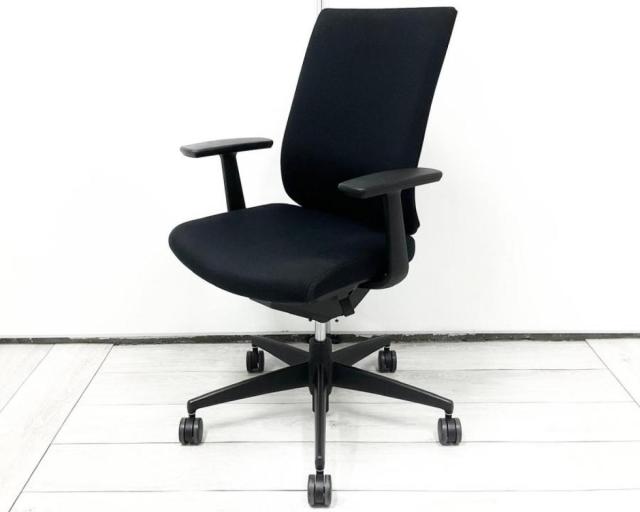 【中古】ウィザード2  コクヨ（KOKUYO） 肘付ハイバックチェア