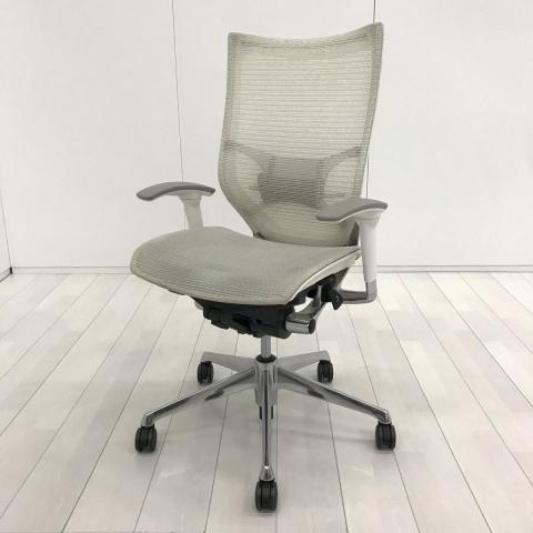 【中古】バロンメッシュチェア CP85AZ　FEH3 オカムラ（okamura） 肘付ハイバックチェア