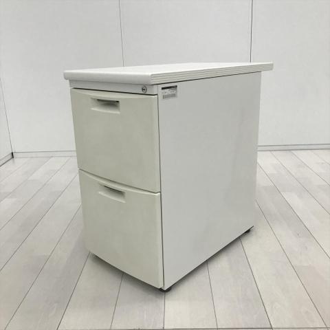 【中古】CZシリーズ CZN-047LB-W9W9 イトーキ（ITOKI） 脇机2段