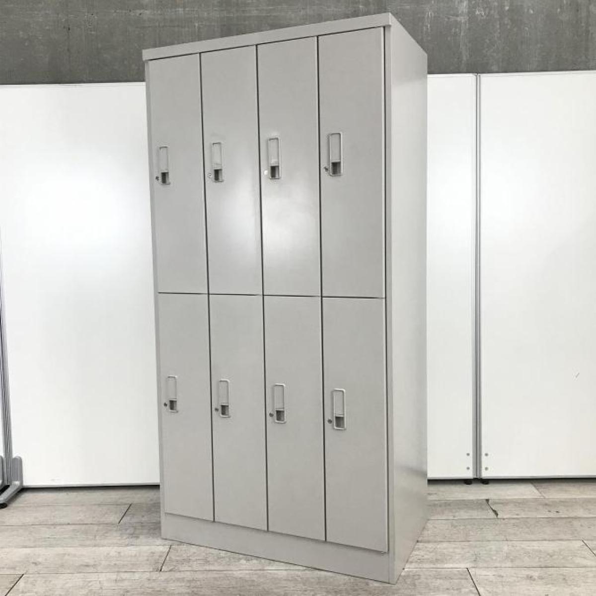 【西】～省スペースでもしっかり収納。オフィス運用に最適な多人数ロッカー～【イトーキ】【8人用】【更衣ロッカー】【グレー】【大人数】【棚】【ラック】【収納】【格安】【安い】【メーカー】【レイアウト変更】【模様替え】【福岡オフィス家具】【福岡中古家具】【中古事務什器】
                        SLシリーズ
                                    中古
            