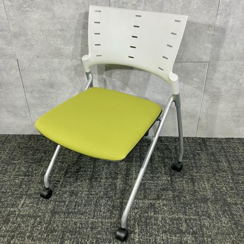 【中古】マノスチェア KLD-310GB-W8Q6 イトーキ（ITOKI） ネスティングチェア