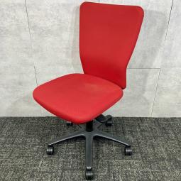 【クッション性抜群！グッドデザイン賞も受賞したチェアが入荷】◆オカムラ/カロッツァ　レッド　フィット感