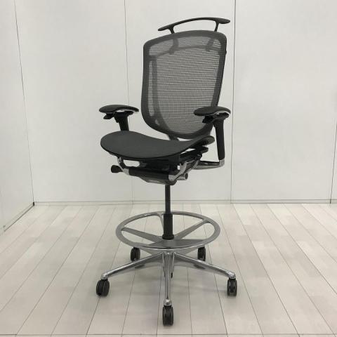 【中古】コンテッサ セコンダ CC82HR FPH2 オカムラ（okamura） 肘付ハイバックチェア