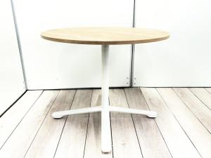 おしゃれな丸テーブルが入荷！会議室やリフレッシュルームなどにおすすめ！
 ■イトーキ/ホバー/ナチュラル　Φ900㎜　ABW