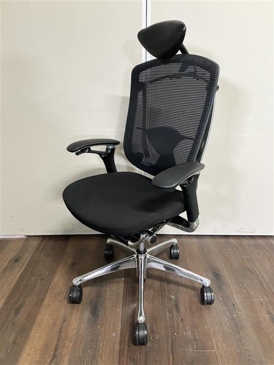 Okamura/オカムラ ・Contessa/コンテッサ　ヘッドレスト付き　ブラック　高級チェアの代名詞！！　#岐阜#愛知#三重#静岡#CS在庫
                        コンテッサチェア
                                    中古
            