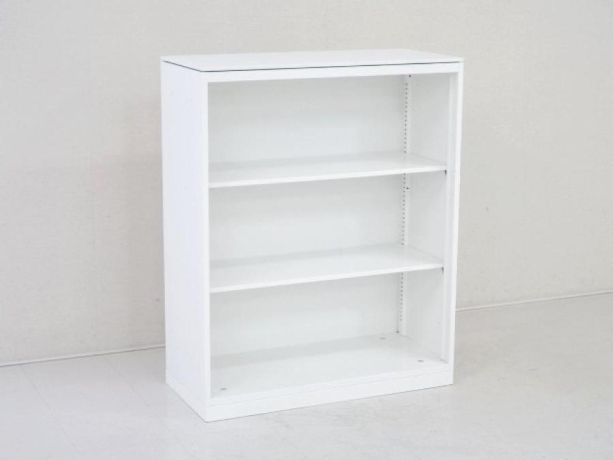 【オフィスの書類をスッキリ整理！　扉の無いタイプなので資料探しがラクラク！】■オカムラ（okamura）製　レクトライン(Rectline)シリーズ　オープン書庫　ローキャビネット　■ベース無し　■色：ホワイト　※扉外し商品のため外し跡がございます。【入替セールにつき30%OFF！】
                        レクトライン
                                    中古
            