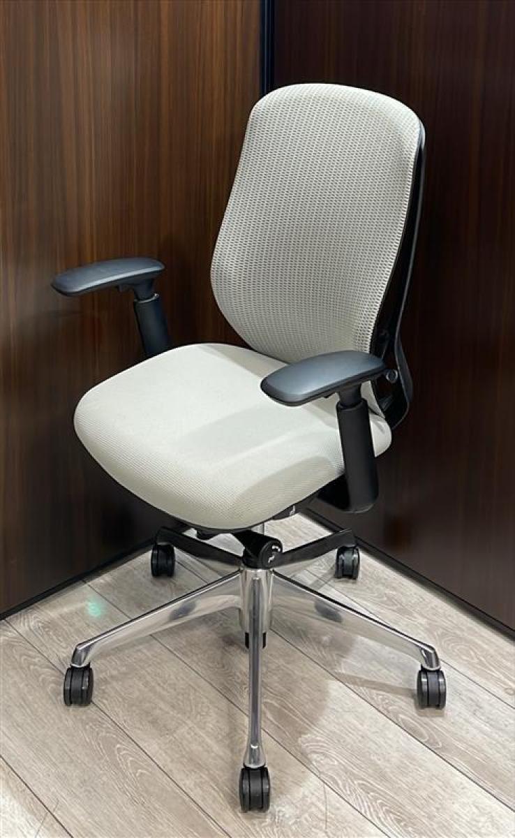 【オカムラ製品で最も人気を集める高機能メッシュチェア！】■オカムラ（okamura）製　シルフィー（Sylphy）チェア　肘付ハイバック　背面メッシュ　■ライトグレー×ブラックシェル
                        シルフィーメッシュ
                                    中古
            