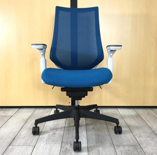 【中古】デュオラ メッシュ CRS-G3000E1 コクヨ（KOKUYO） 肘付ハイバックチェア