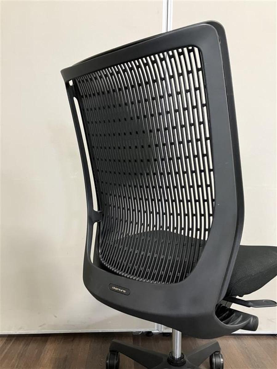 中古】ヴィスコンテチェア オカムラ/okamura 肘無ハイバックチェア
