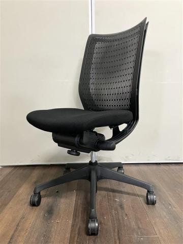 【中古】ヴィスコンテチェア  オカムラ（okamura） 肘無ハイバックチェア
