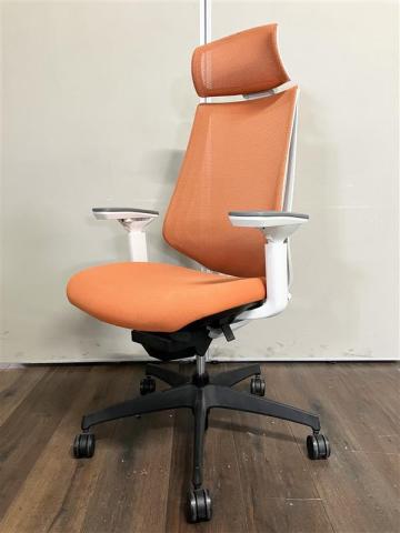 【中古】デュオラ メッシュ CRSG300E1N コクヨ（KOKUYO） 肘付ハイバックチェア