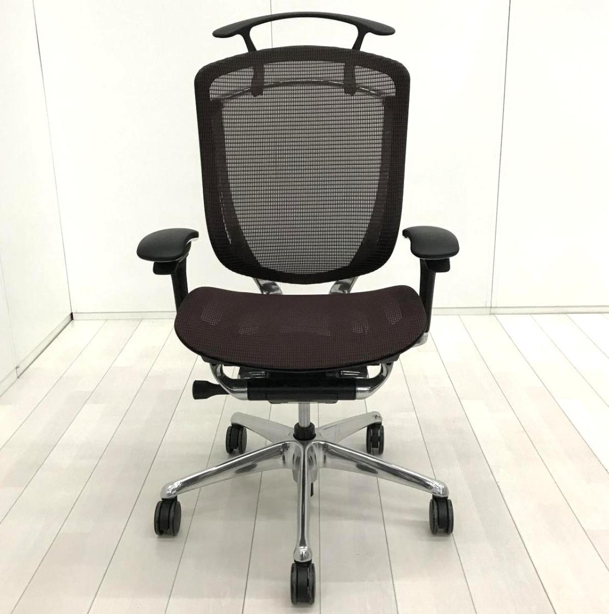 中古】コンテッサ セコンダ CC82BR-FPG8 オカムラ/okamura 肘付