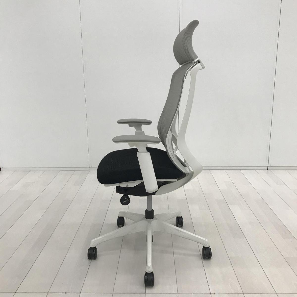 中古】シルフィーメッシュ C635XW-2831 オカムラ/okamura 肘付