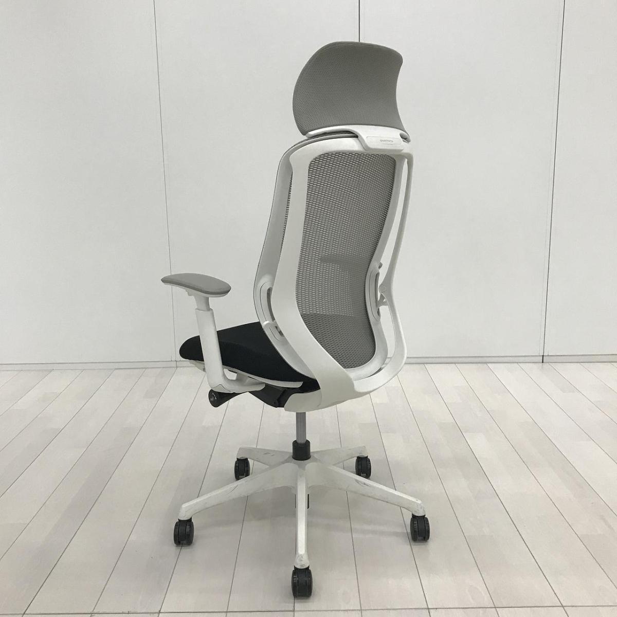 中古】シルフィーメッシュ C635XW-2831 オカムラ/okamura 肘付
