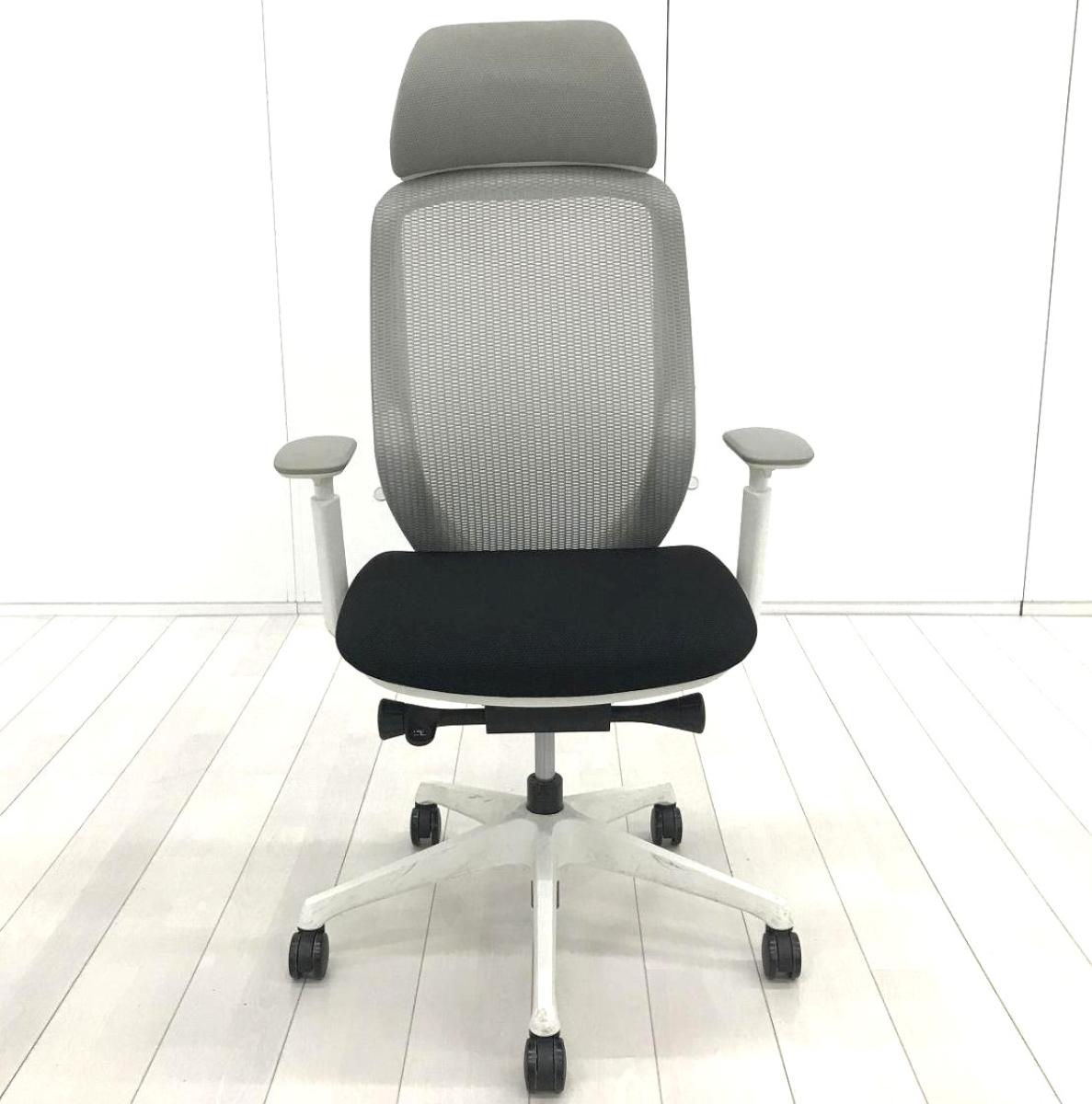 中古】シルフィーメッシュ C635XW-2831 オカムラ/okamura 肘付