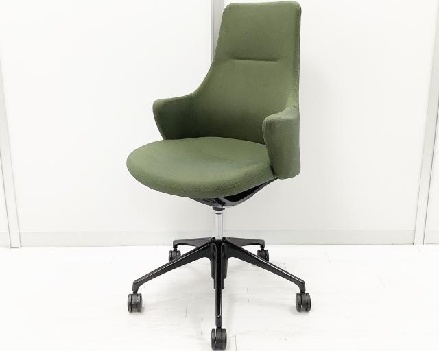 【中古】ライブス CD55WW　FKY5 オカムラ（okamura） ミーティングチェア