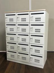 内田洋行　HSシリーズ　15人用ロッカー　ホワイト　多人数ロッカー　#岐阜#愛知#三重#静岡#CS在庫