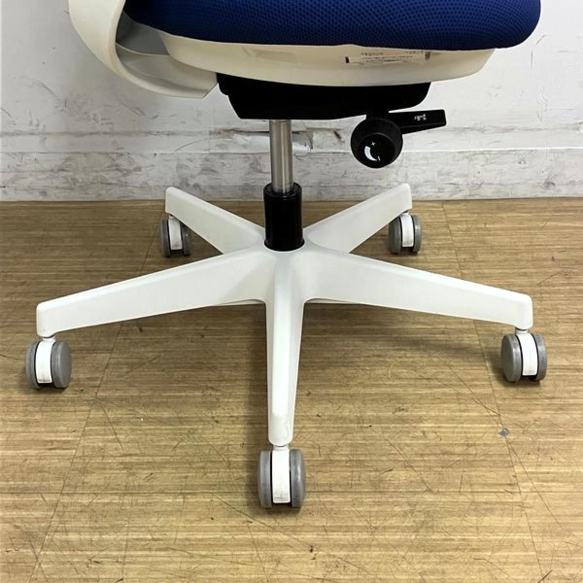中古】ポータム CF11XW FKB3 オカムラ/okamura 肘無ハイバックチェア 