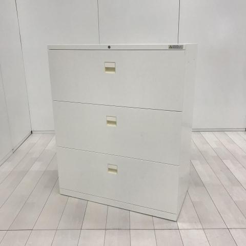 【中古】SAデュオライン 4B3SZC　ZA75 オカムラ（okamura） ローキャビネット／ラテラル