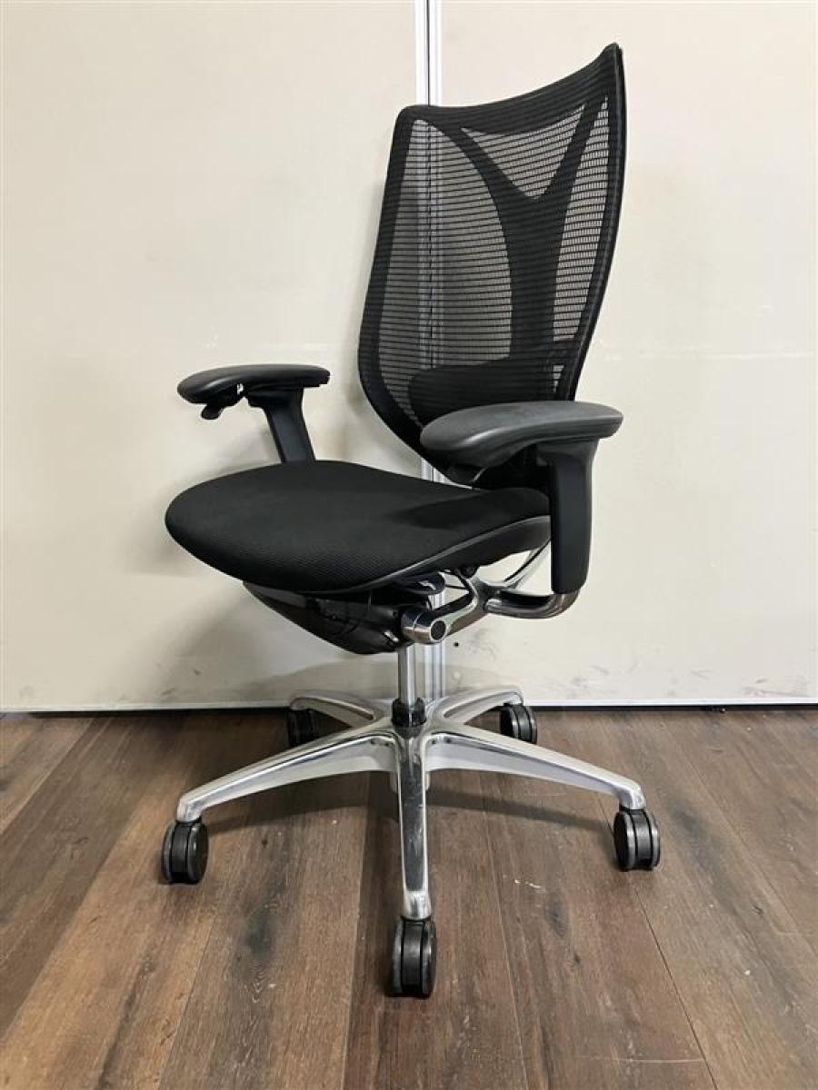 (okamura)製　サブリナ(Sabrina)チェア　肘付ハイバック　背面メッシュ　■可動肘・ランバーサポート　■ブラック【ご自宅用にもオススメ！】#岐阜#愛知#三重#静岡#CS在庫
                        サブリナ
                                    中古
            