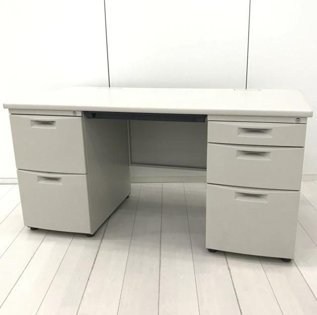 【中古】CZN デスク CZN-147BAB-W7W7 イトーキ（ITOKI） 両袖机