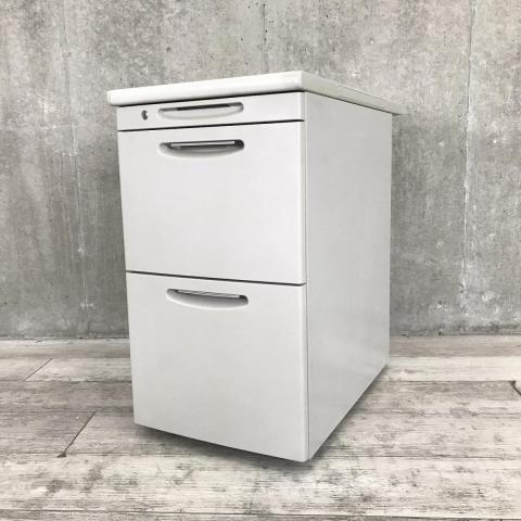 【中古】SD  オカムラ（okamura） 脇机3段