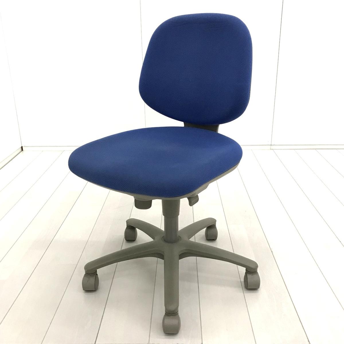 中古】SXチェア CS33GS オカムラ/okamura 肘無ローバックチェア 588355