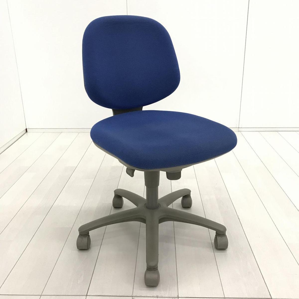 中古】SXチェア CS33GS オカムラ/okamura 肘無ローバックチェア 588355