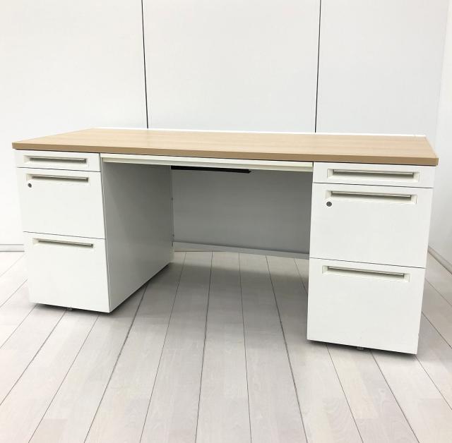 【中古】アドバンス 3V06AF-MK54 オカムラ（okamura） 両袖机